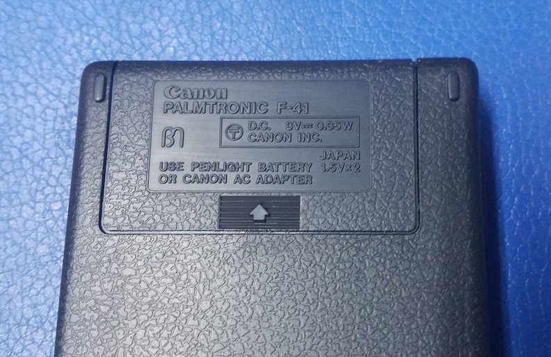 Vintage Canon Palmtronic F-41 Scientific Calculator Rare *** Great ***