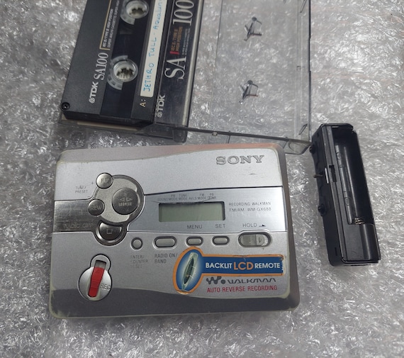 SONY WM-GX688 WALKMAN カセットレコーダー SONY Walkman Radio Cassette Player Recorder WM-GX688