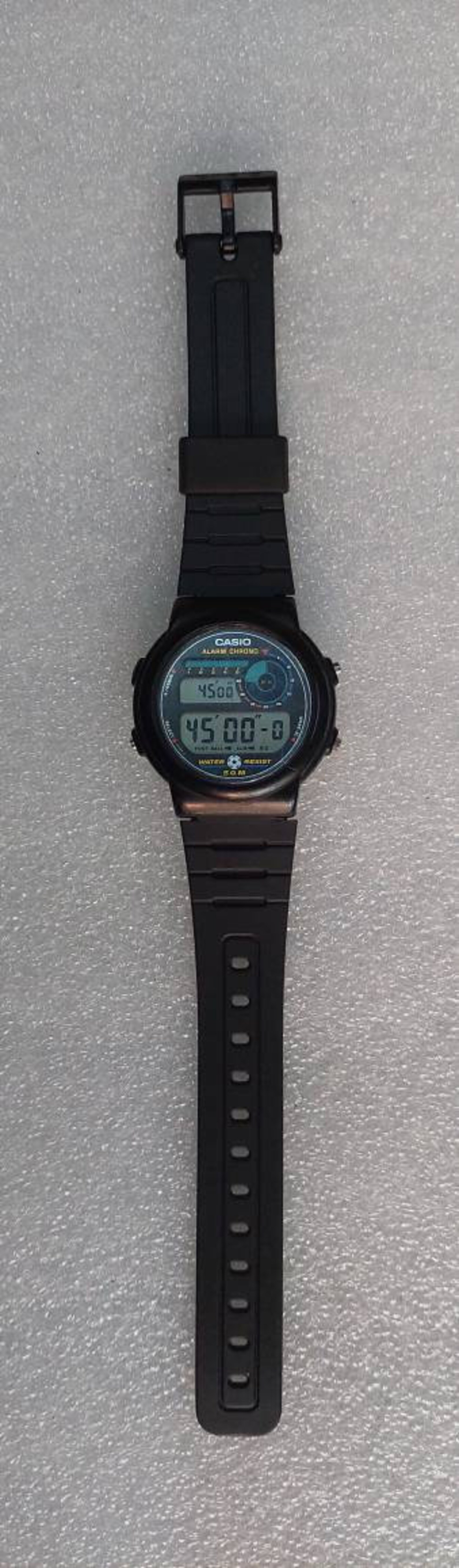 Casio Trw10 Módulo 834 Football Timer Vintage Watch Japan Etsy