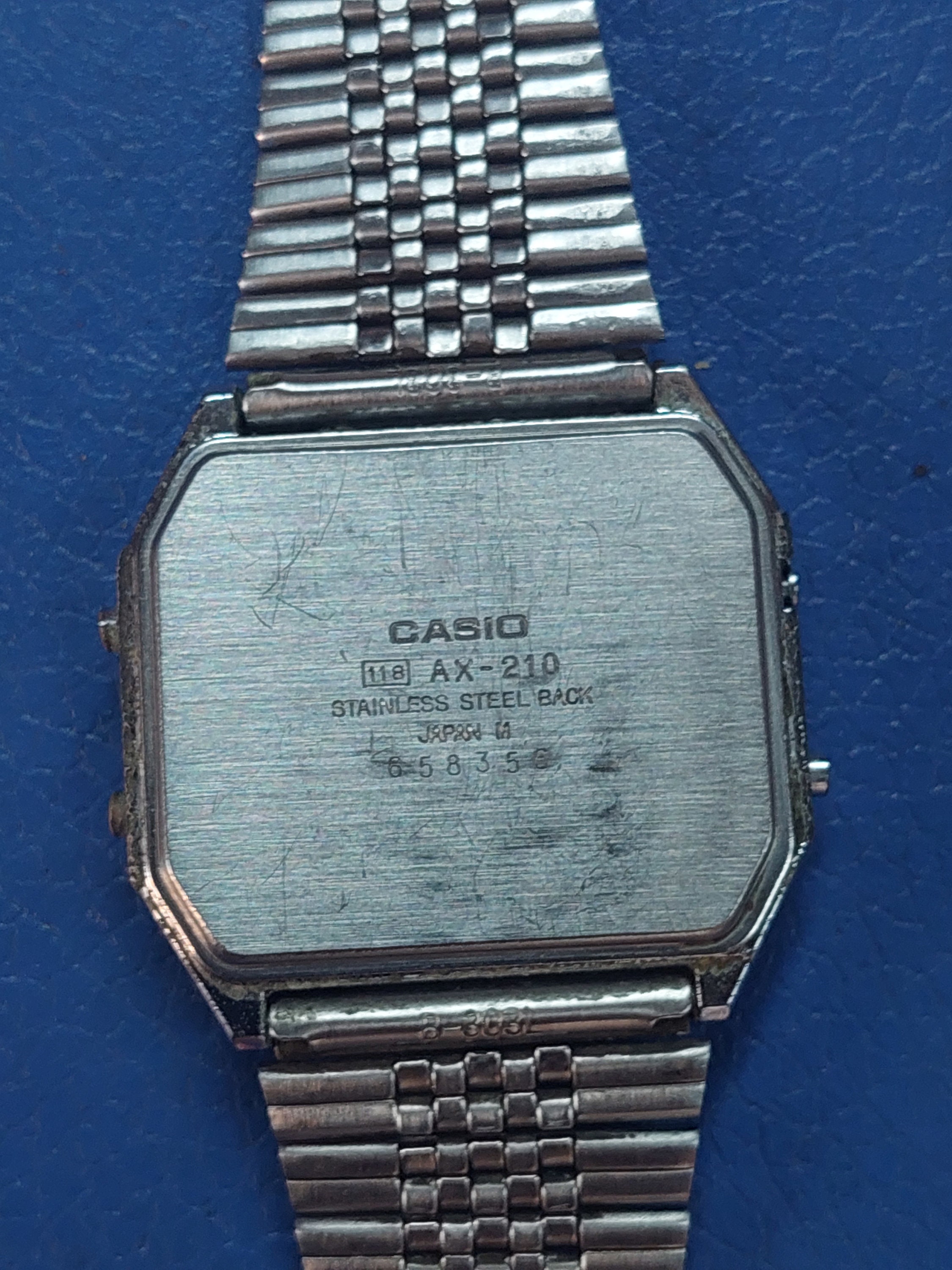 Vintage & Very Rare Casio AX-210 Watch Digi-ana 3 Melody Vintage & Very Rare Casio AX-210 Watch Digi-ana 3 Melody