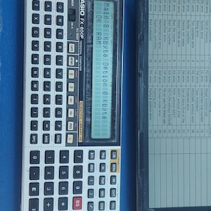 Casio FX-850P - Personal Computer Scientific Library 116 *** tested ***