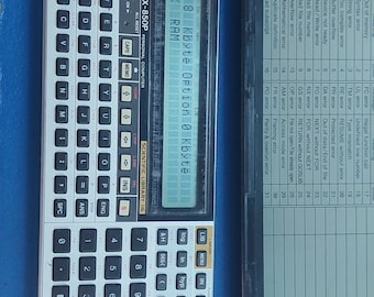Casio Pocket Computer Fx-860p VC Function Calculator RARE Casio Pocket Computer Fx-860p VC Function Calculator RARE