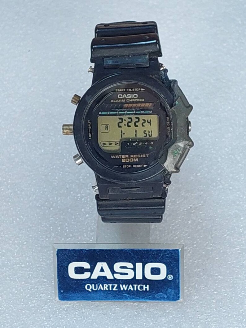 Vintage Casio DW-6200 Module 1052 Digital Alarm Chrono | Etsy Canada