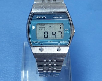 Rare Vintage Seiko Alarm Chronograph A029-5020 James Bond