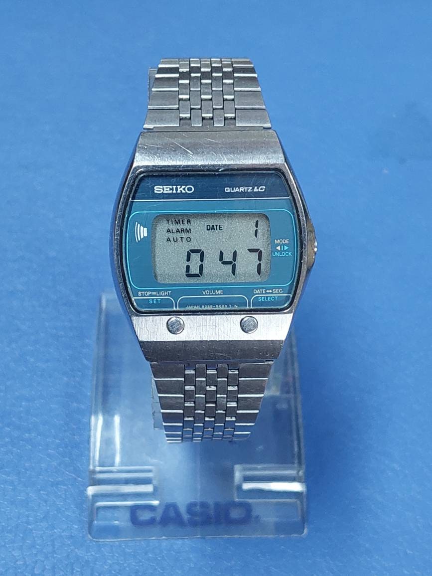 seiko セイコー A229-5020 稼動品 1101 ヴィンテージ SEIKO - A229-5020 - Sports - Vintage Digital Watch - Digital