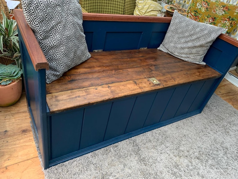 Storage Bench Seat Etsy UK