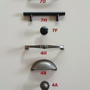 Black Nickel Matt Black Handles, Cabinet Drawer Knobs, Zinc Alloy Retro Pulls (10pcs)
