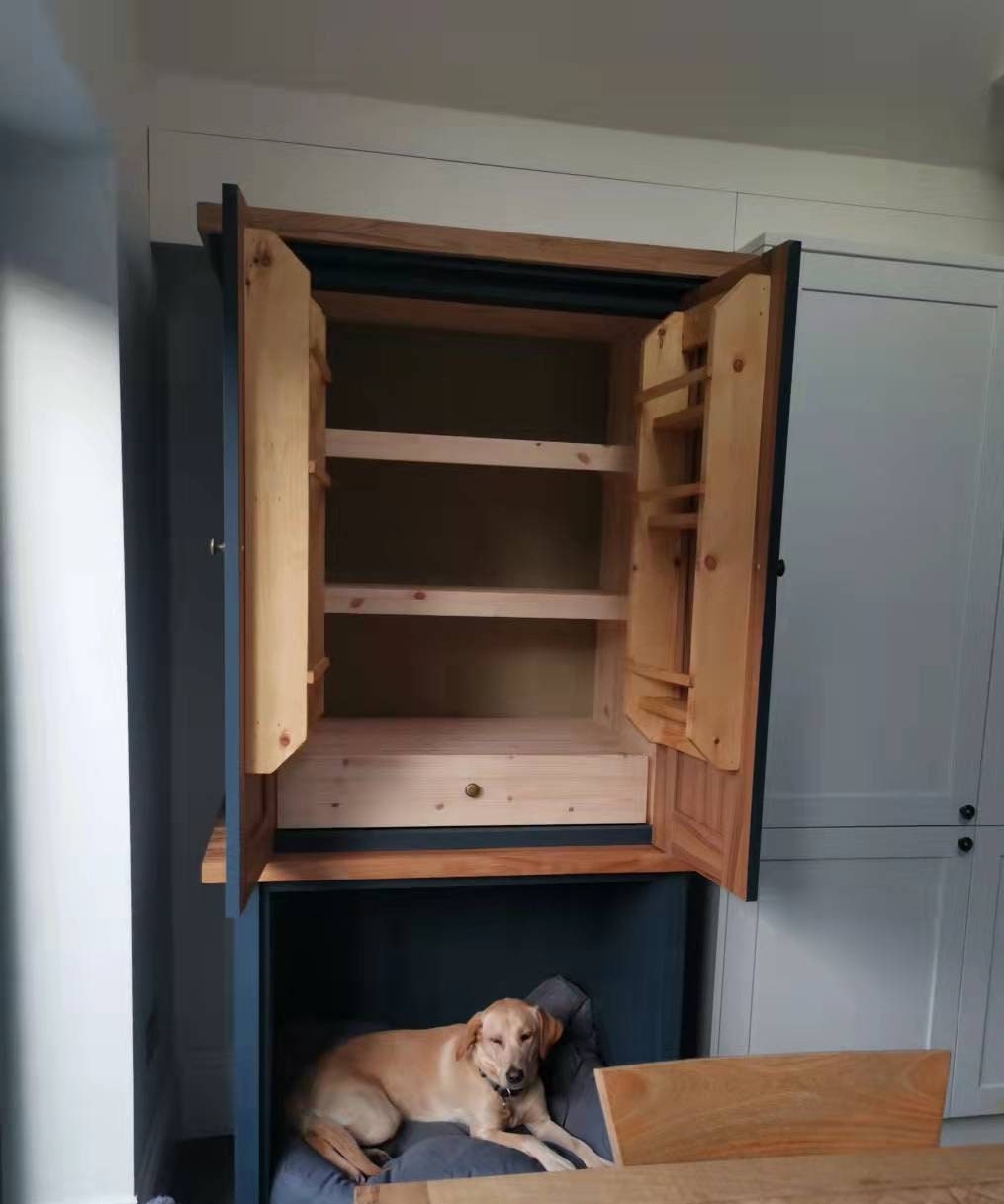 Dog Crate With Larder Etsy UK dog-crate-with-larder-etsy-uk