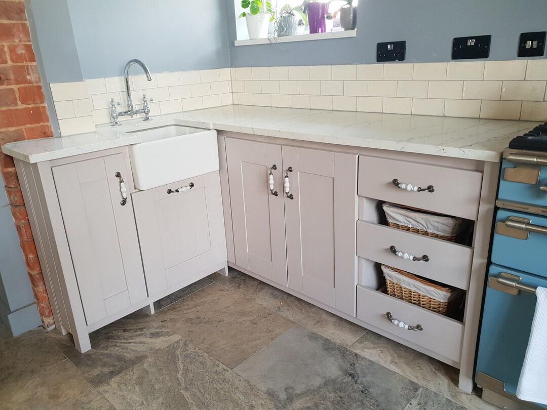 Kitchen Units, Drawers, Cupboards, Handmade Kitchen, Sink Unit - Etsy UK