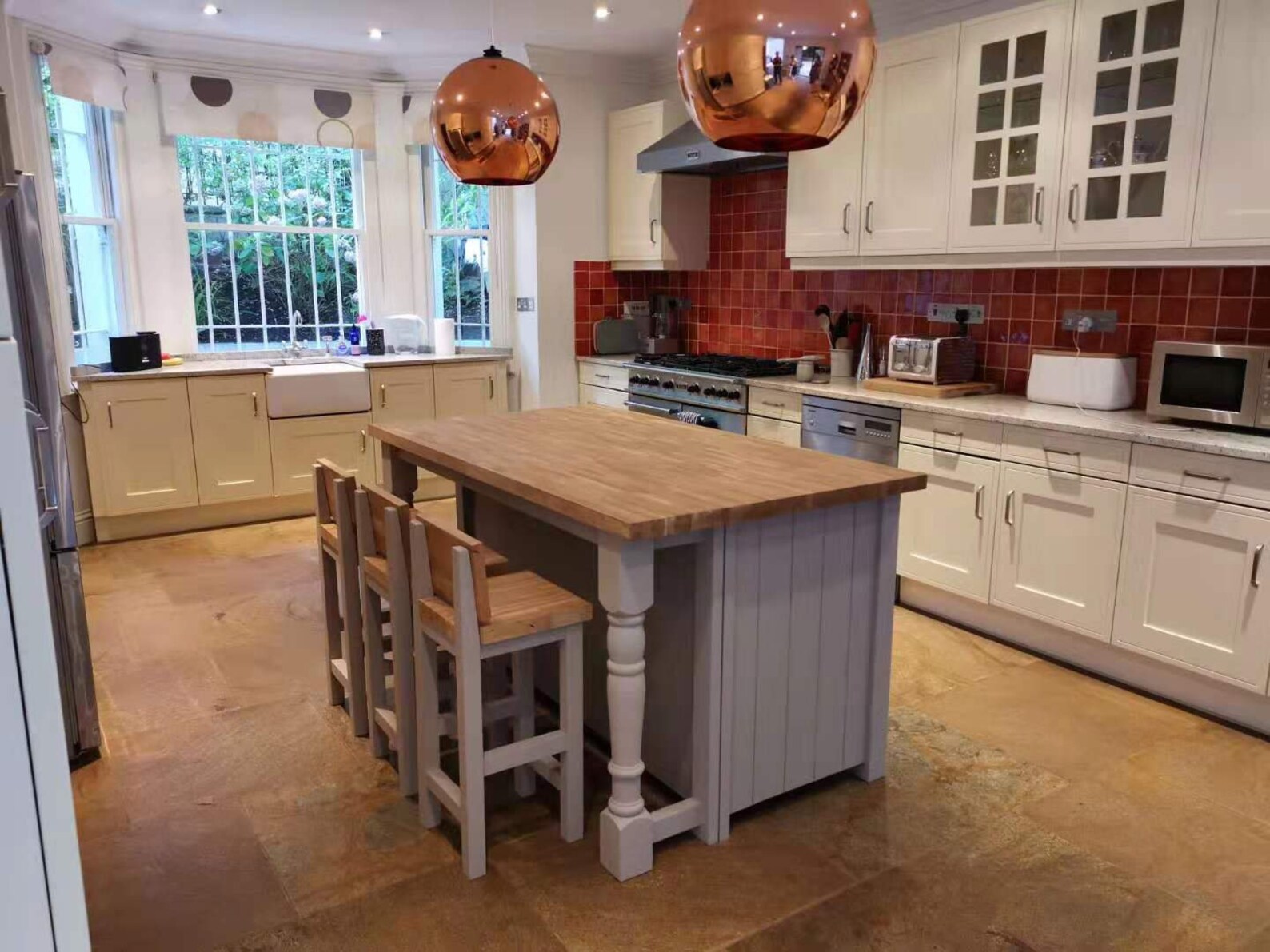 Bespoke farmhouse kitchen island The Burford Etsy