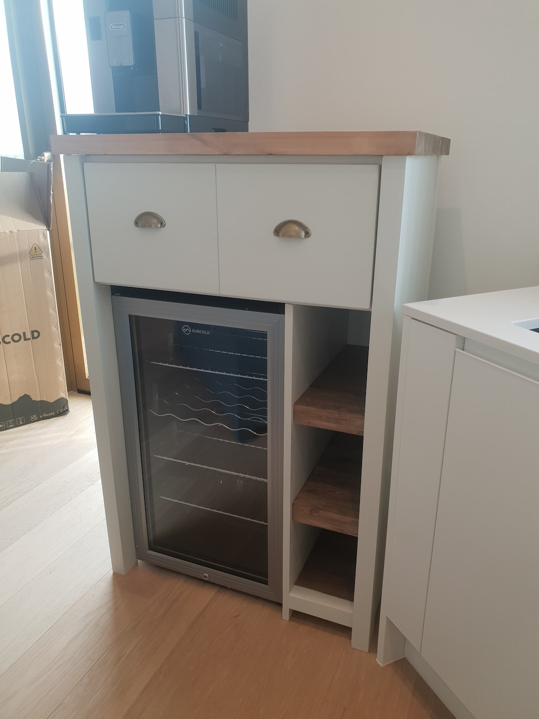 Bespoke Coffee and Drink Station wine Cooler Not Included Etsy UK