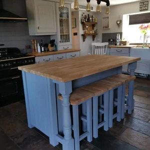 Bespoke farmhouse kitchen island The Burford image 4