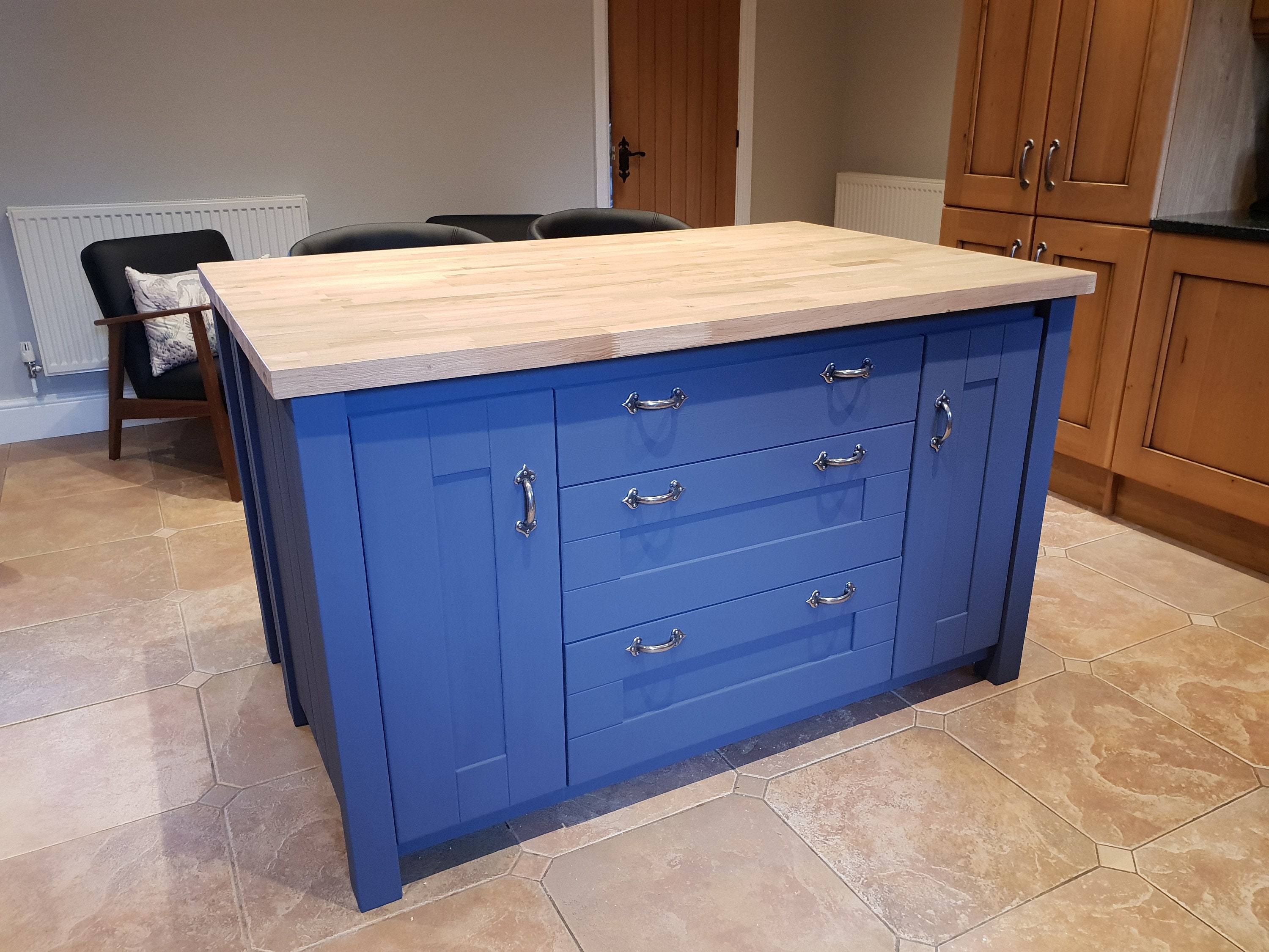 Captain bespoke kitchen island The Torquay island only Etsy
