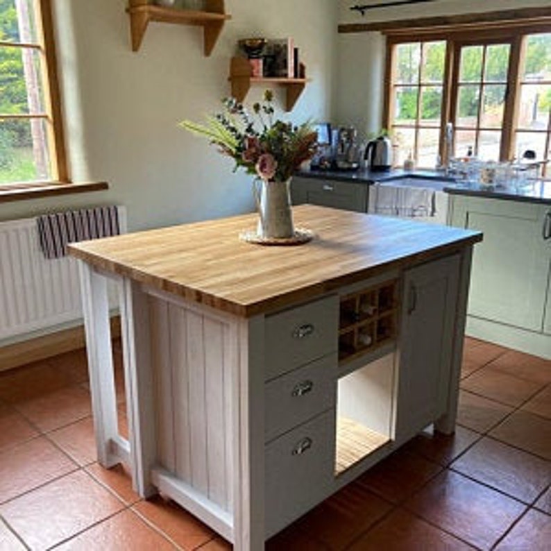 Bespoke Kitchen Island the Chester Etsy UK