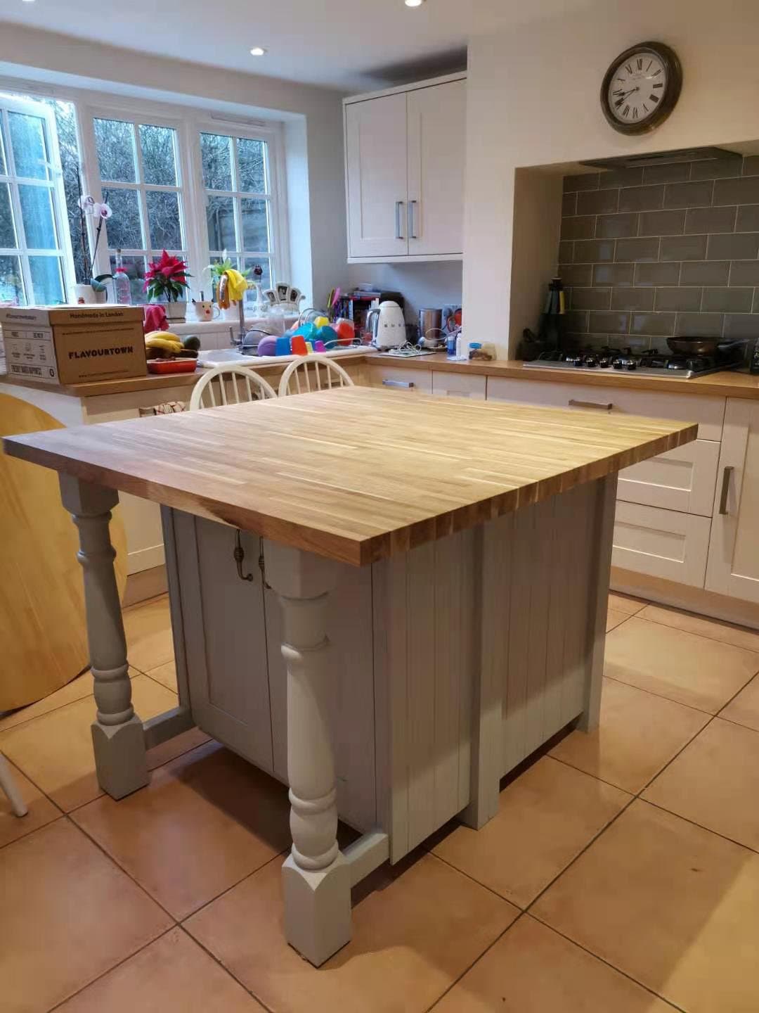 Oak Kitchen Island Units Things In The Kitchen