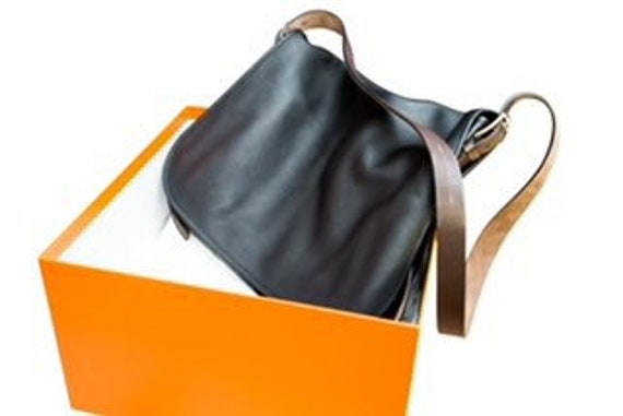Unused Vintage Hermes Barda Messenger bag