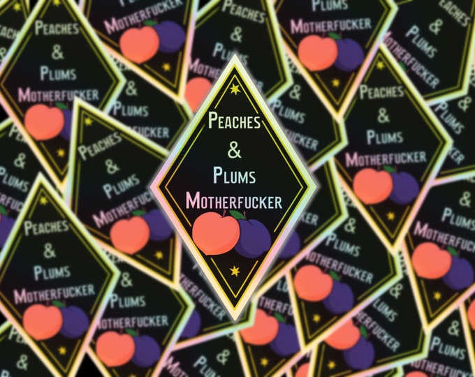 The Magicians Sticker Peaches and Plums Etsy