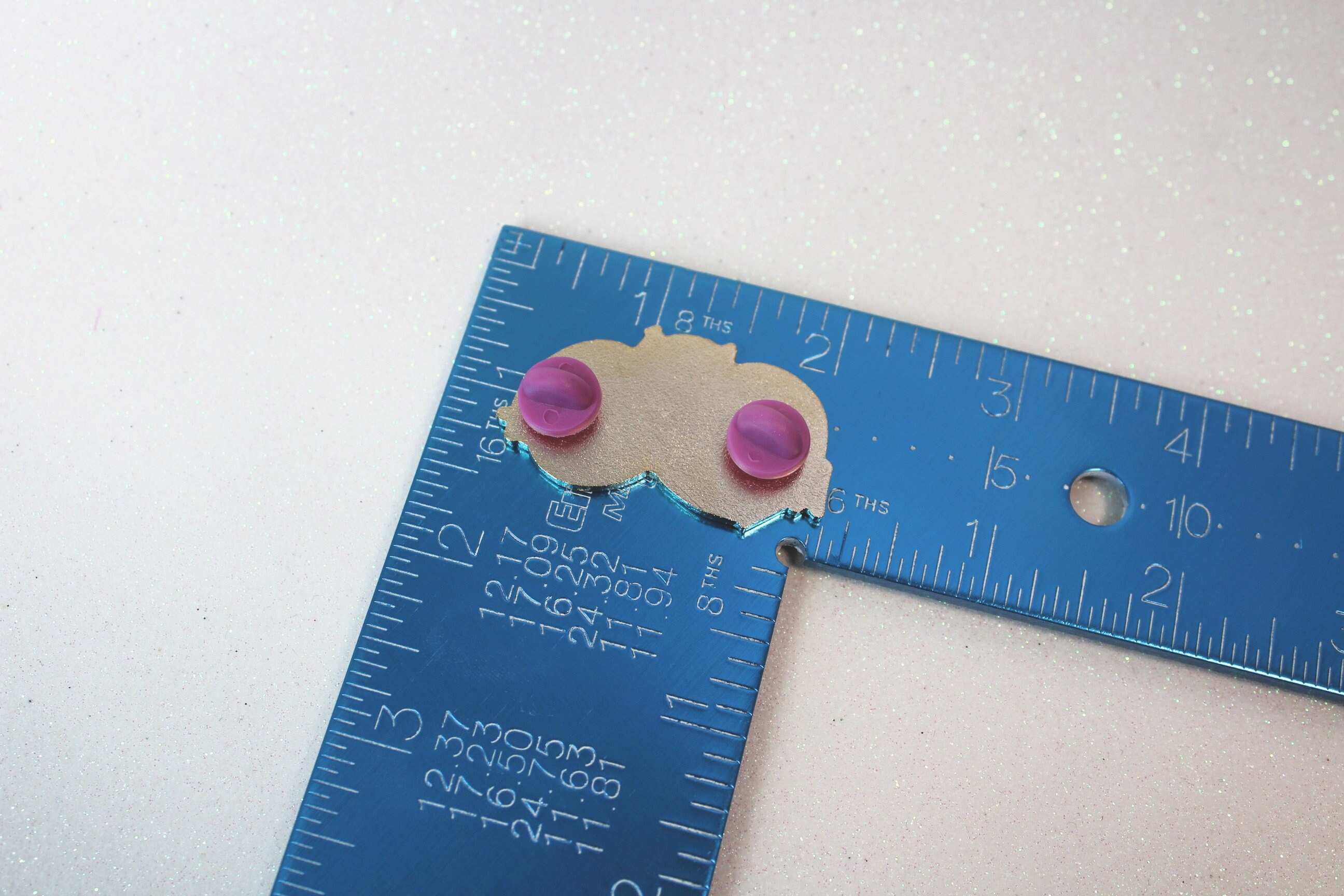 The Magicians Glitter Peaches and Plums Hard Enamel Pin Etsy