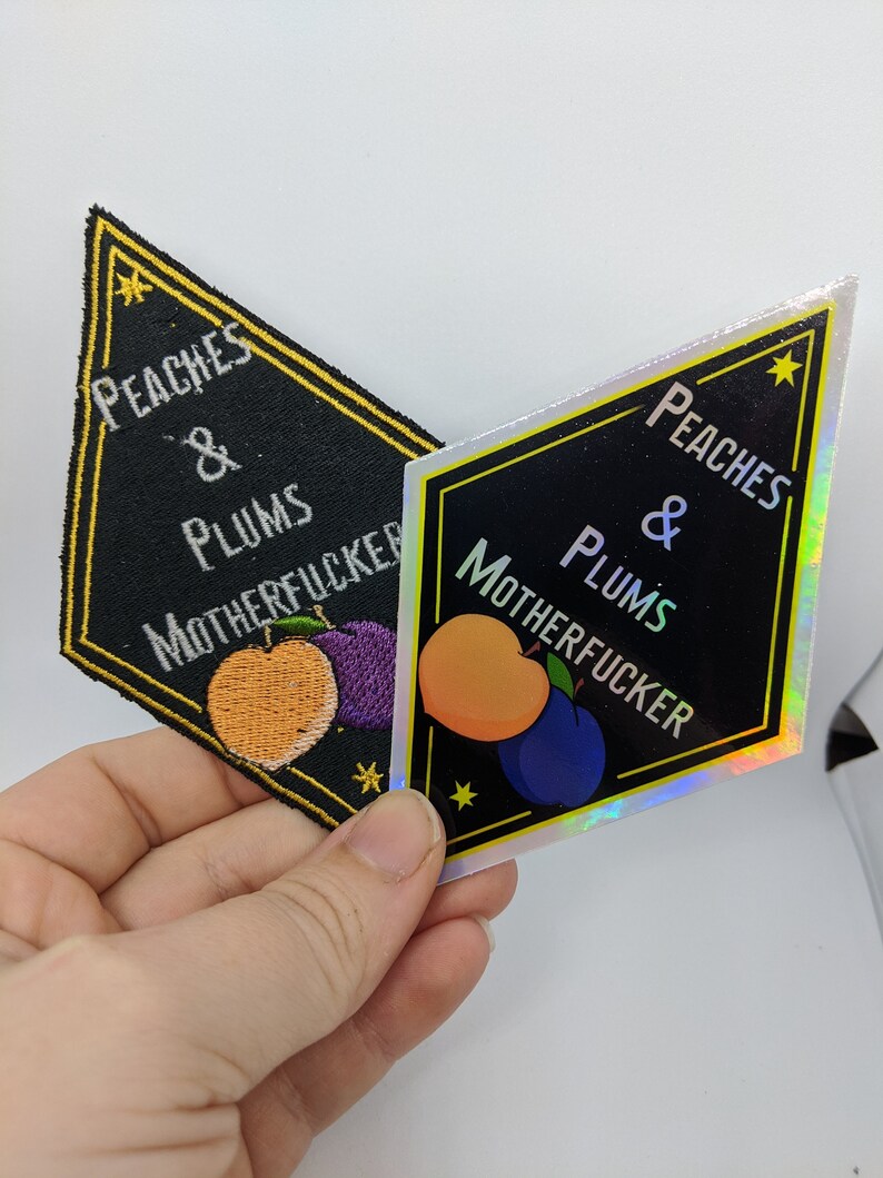 The Magicians Patch Peaches and Plums Etsy