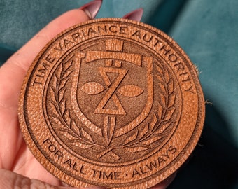 TVA- Time Variance Authority Eco-friendly Leather Patch