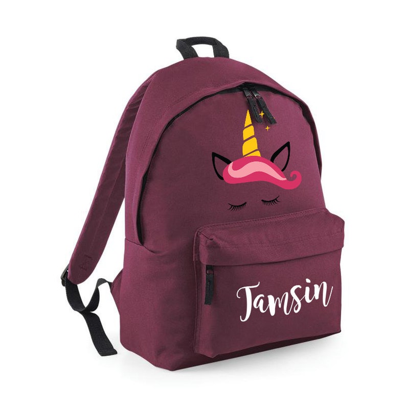 Kids Bag Kids Rucksack Personalised Backpack School Bag Personalised Unicorn Kids Backpack Unicorn Bag Personalised Rucksack