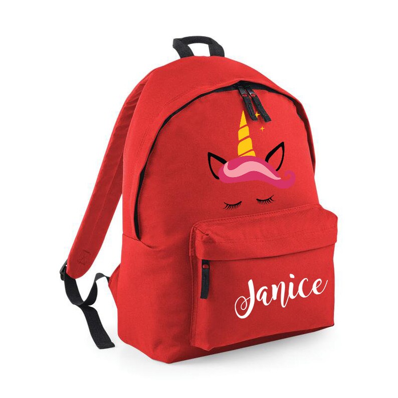 Kids Bag Kids Rucksack Personalised Backpack School Bag Personalised Unicorn Kids Backpack Unicorn Bag Personalised Rucksack