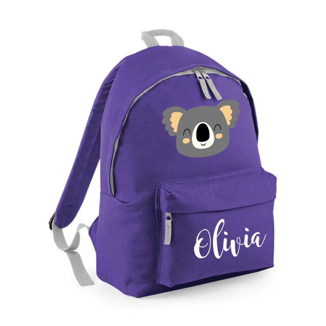 Personalised Koala Kids Backpack Kids Bag Kids Rucksack Etsy
