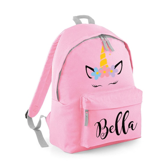 Kids Bag Kids Rucksack Personalised Backpack School Bag Personalised Unicorn Kids Backpack Unicorn Bag Personalised Rucksack