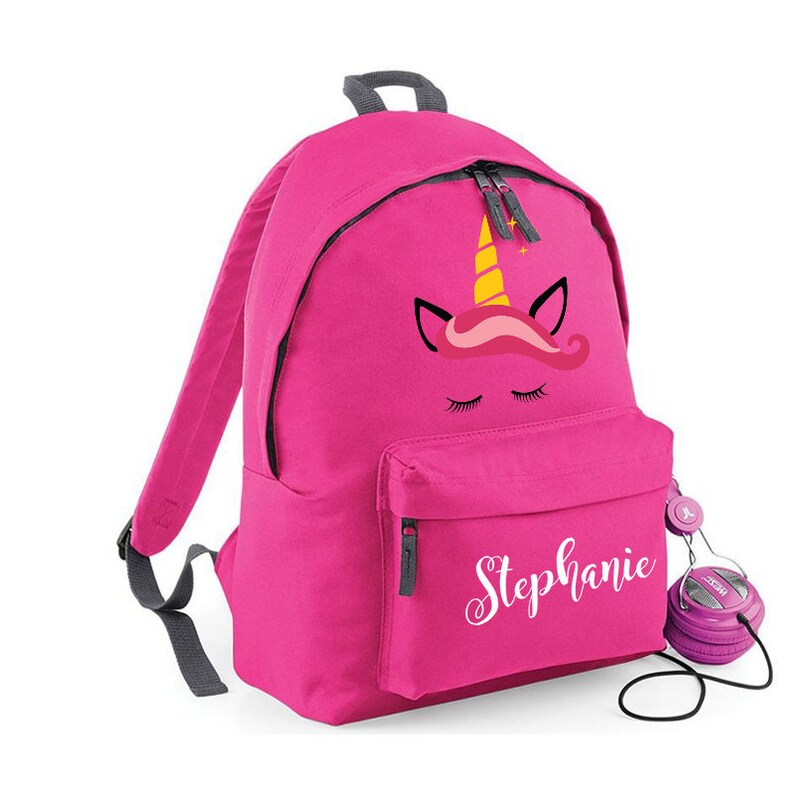 Kids Bag Kids Rucksack Personalised Backpack School Bag Personalised Unicorn Kids Backpack Unicorn Bag Personalised Rucksack
