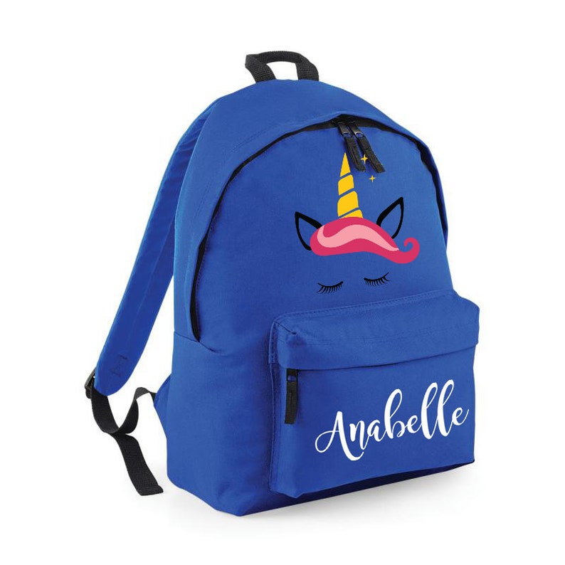 Kids Bag Kids Rucksack Personalised Backpack School Bag Personalised Unicorn Kids Backpack Unicorn Bag Personalised Rucksack