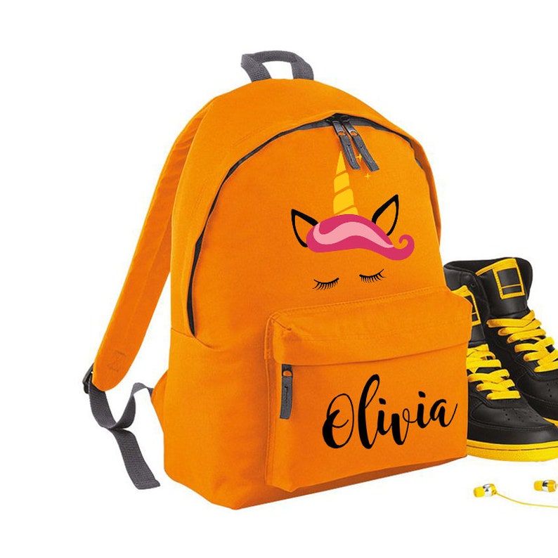 Kids Bag Kids Rucksack Personalised Backpack School Bag Personalised Unicorn Kids Backpack Unicorn Bag Personalised Rucksack