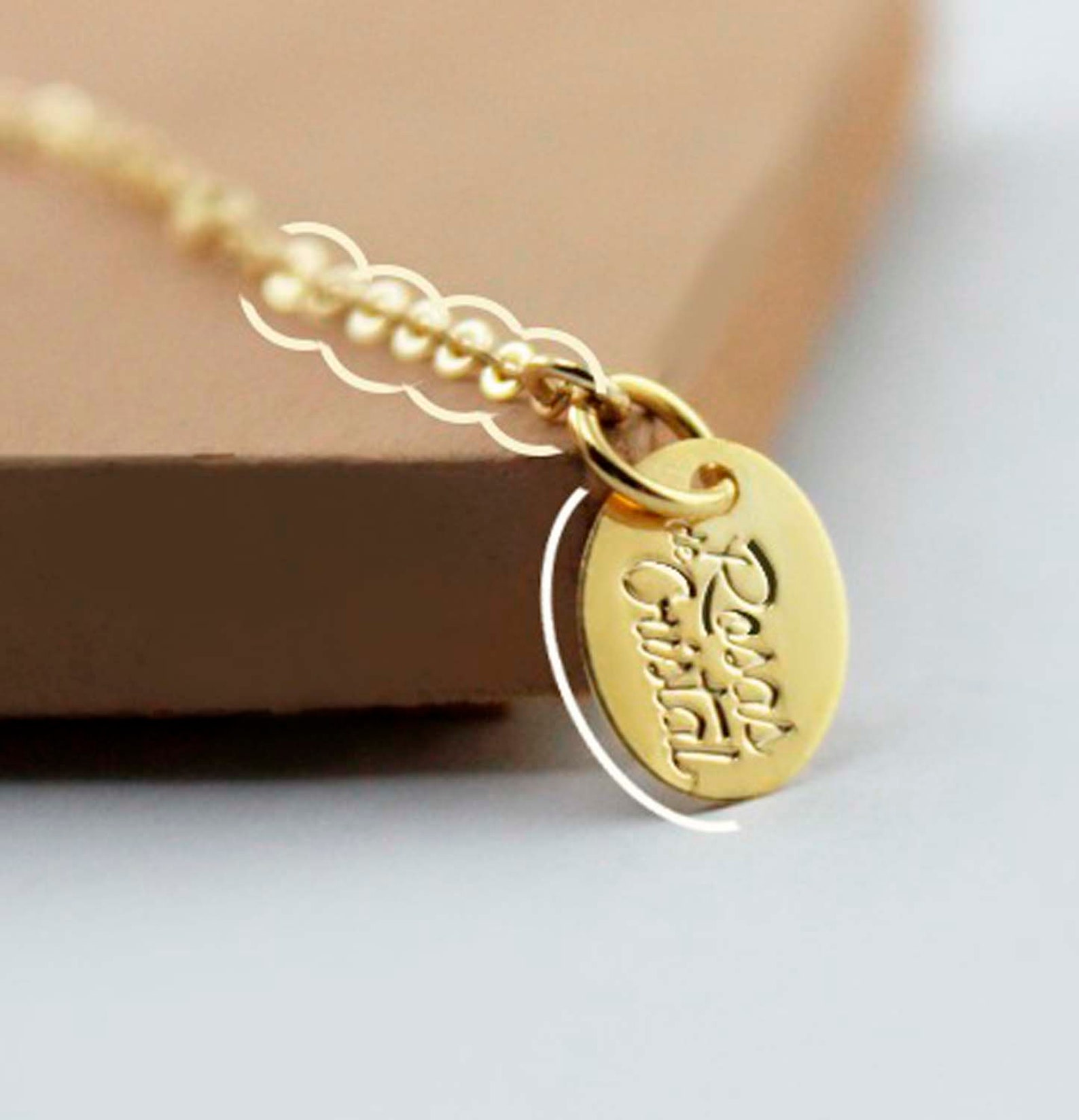 Tags Fully Customized Gold Metal Tags Etsy