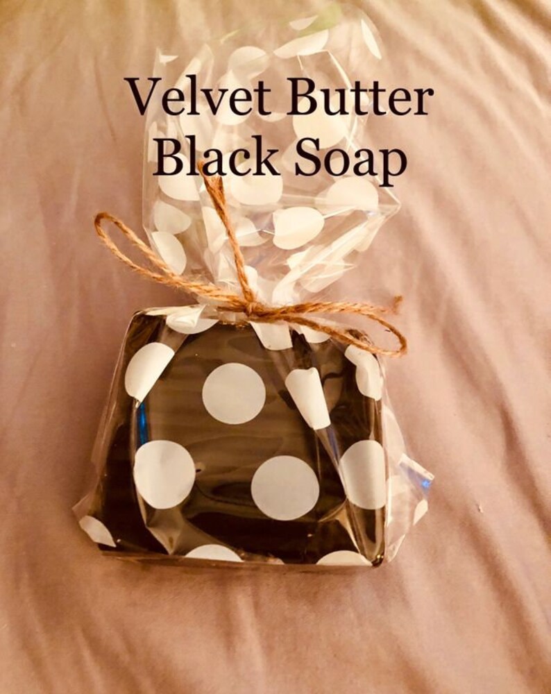 Black Shea Butter Handmade Soap Etsy
