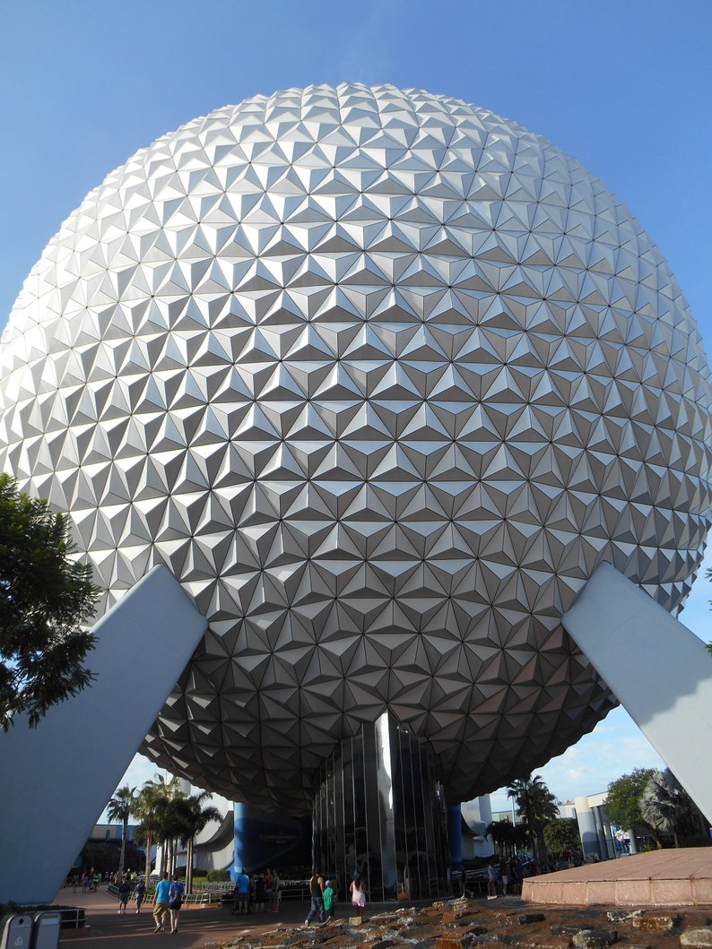 Iconic Epcot Ball Etsy