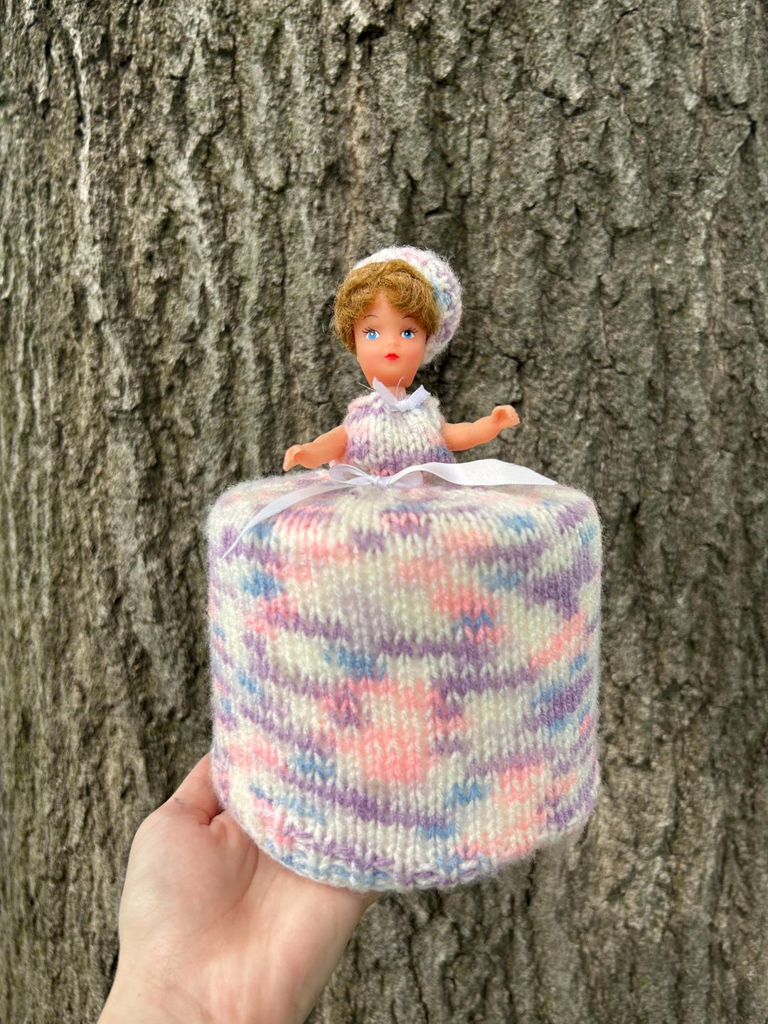 Doll Toilet Paper Cover