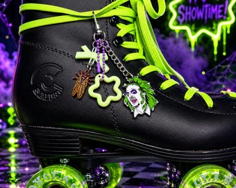 Beetlejuice Inspired Phone Charm | Skate charms | bag charm| spooky accessories