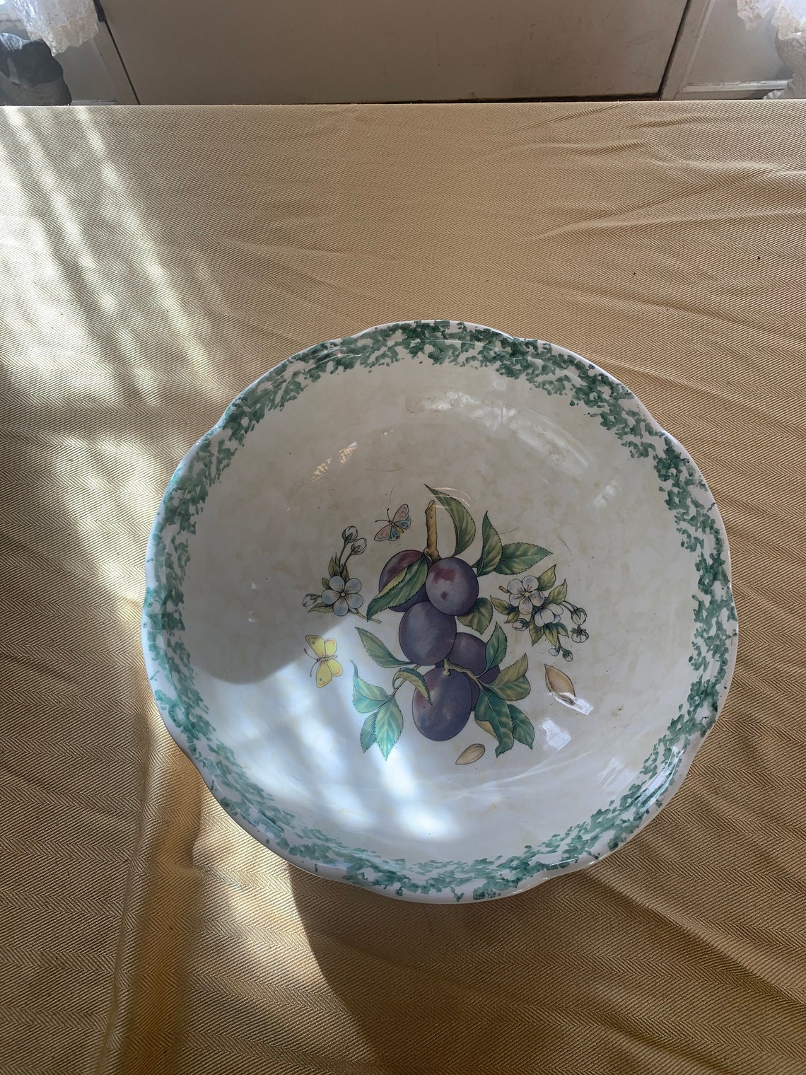 Vintage Ceramic Bowl Made in Italy Exclusively for Himark Etsy