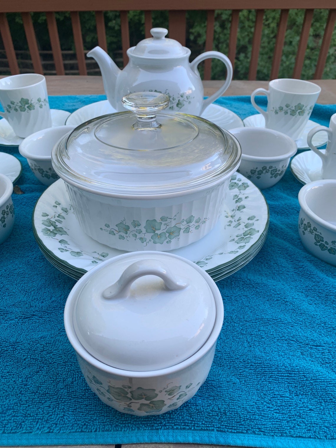 corelle callaway holiday dishes