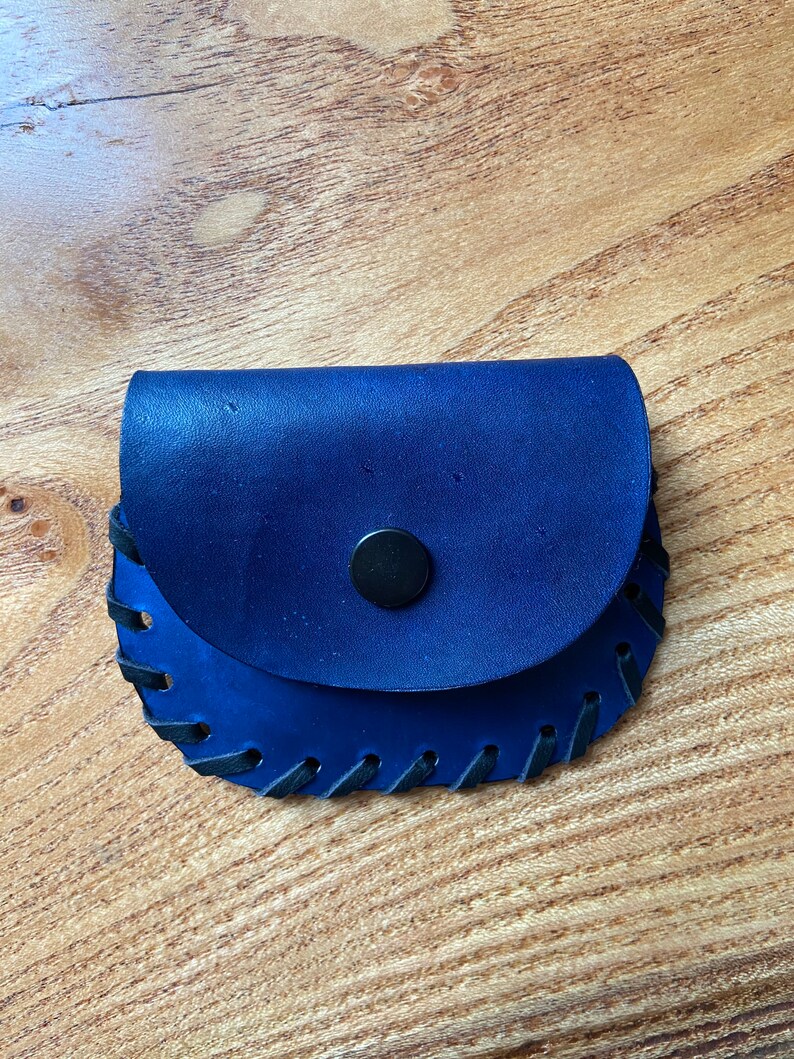 Handmade Veg Tan Coin Pouch