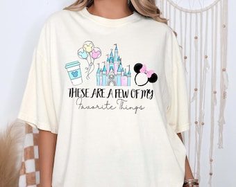 Comfort Colors Disneyland T-shirt, Princess Castle Shirt