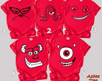 Comfort Colors® Monster Inc Shirt, Mike Celia Randall Roz Sully T-shirt