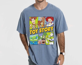 Comfort Colors® Toy Story T-shirt, Disney World Toy Story Shirt, Pixar Toy Story Shirt, Disneyland Family Vacation Tee, Toy Story Characters