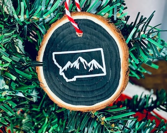Montana Christmas Ornament