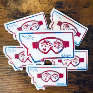 Big Sky Sticker