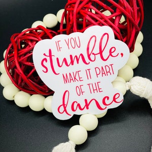 Stumble Sticker