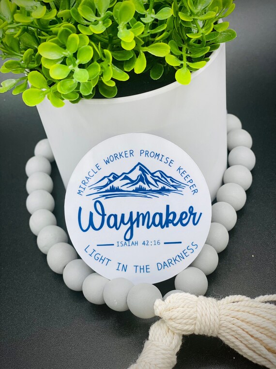 Way Maker Sticker | Etsy