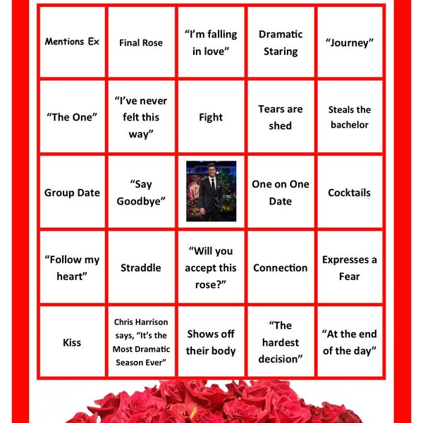 The Bachelor BINGO