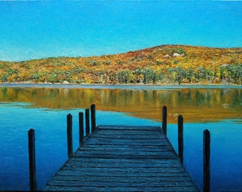 Custom Oil Painting on Canvas | Landscape Hand-Painted Art from Photo | Commission Art