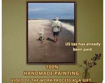 Custom Oil Portrait Painting from Photo | Personalized Hand Painted Family Art Commission