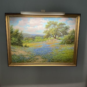 Aangepast landschapsolieverfschilderij op canvas: gepersonaliseerde kunst